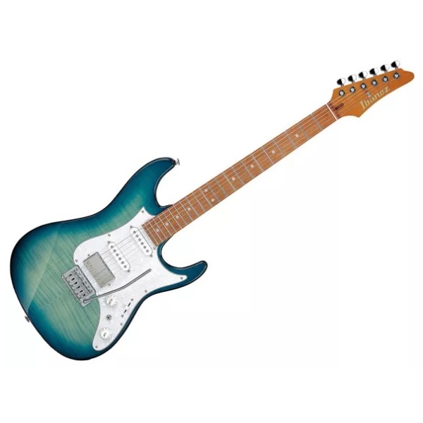 Ibanez AZ22S1F Transparent Turquoise Burst