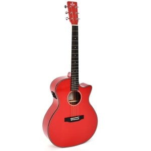 1 GLITTER GRAND OM CUT MET FLAKE RED