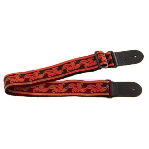 531703 SIGNATURE LEAF NYLON RD/BK TRACOLLA