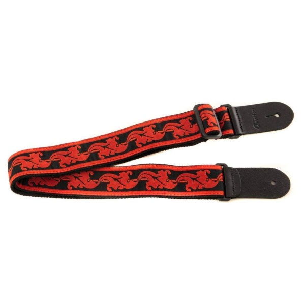 531703 SIGNATURE LEAF NYLON RD/BK TRACOLLA