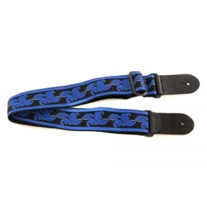 531701 SIGNATURE LEAF NYLON REGAL BLU/BK TRACOLLA