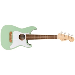 FULLERTON STRAT SURF GREEN UKULELE