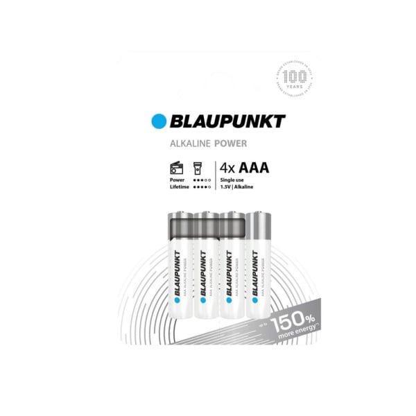 ALKALINE POWER 4X AAA SET BATTERIE