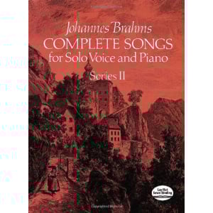 BRAHMS - Complete Songs for Solo Voice and Piano: Series II - Brossura