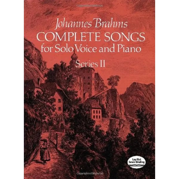 BRAHMS - Complete Songs for Solo Voice and Piano: Series II - Brossura