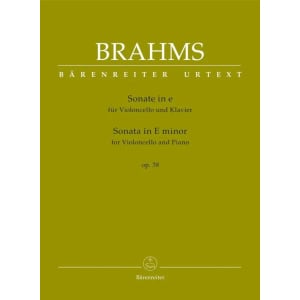 BRAHMS - Sonata for Violoncello and Piano in E minor op. 38