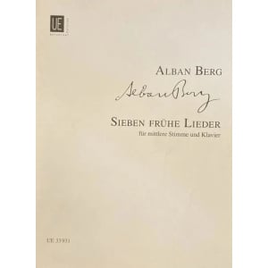 BERG - 7 Frühe Lieder