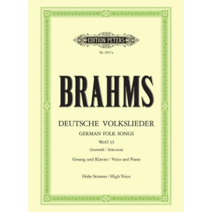 BRAHMS - Selection of 20 German Folk Songs