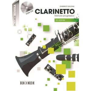 GALVANI - Clarinetto Metodo Progressivo -  20 Lezioni