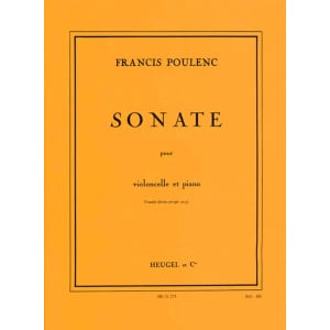 POULENC - Sonate pour Violoncelle et Piano
