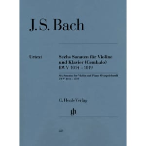 BACH - Six Sonatas for Violin and Piano BWV 1014-1019