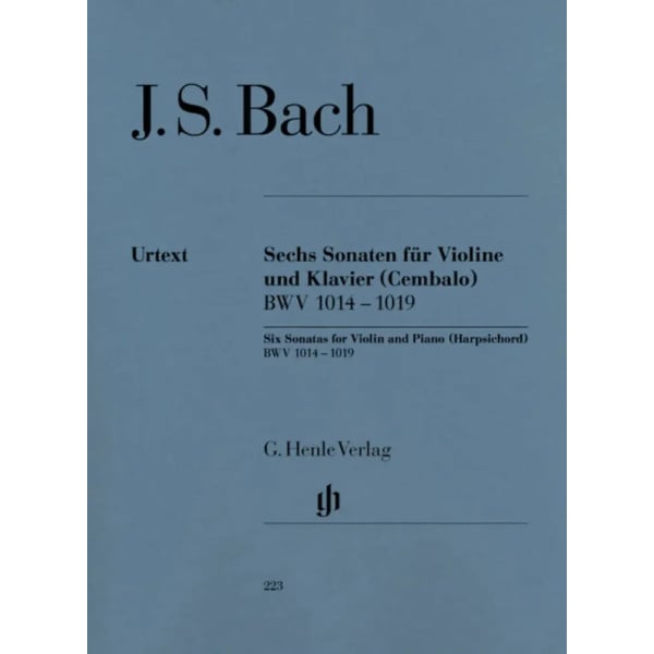 BACH - Six Sonatas for Violin and Piano BWV 1014-1019