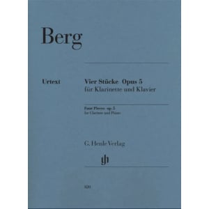 BERG - Four Pieces op. 5 - Clarinet and Piano
