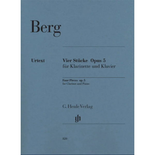 BERG - Four Pieces op. 5 - Clarinet and Piano