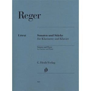REGER - Sonatas and Pieces for Clarinet and Piano