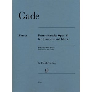 GADE - Fantasy Pieces op. 43 Clarinet and Piano