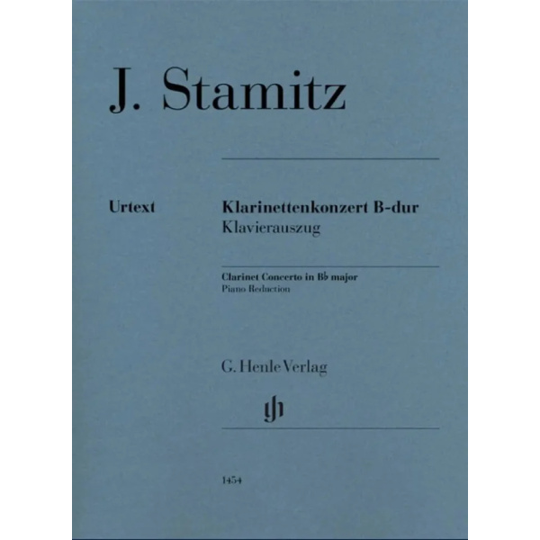 STAMITZ - Clarinet Concerto in Bb major - Piano Reduction