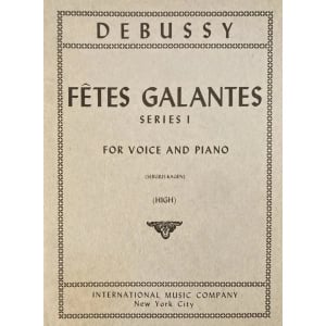 DEBUSSY - Fetes Galantes I Serie