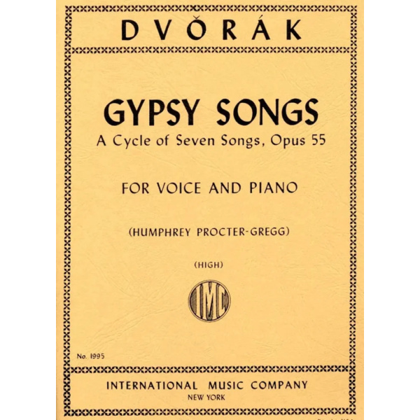 DVORAK - Melodie Tzigane Op. 55 (Ingl.)