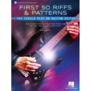 AAVV FIRST 50 RIFF AND PATTERNS GUITAR