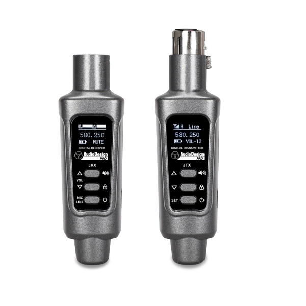 AUDIODESIGN JTX/RX11 SISTEMA TX/RX CONNETTORE XLR