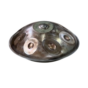 BLACKHOLEPAN E-AMARA HANDPAN EMBER STEEL 9 NOTE 432HZ