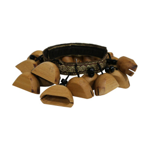 OYSTER SHAK POD ANKLE L WOODEN POD SHAKER LARGE