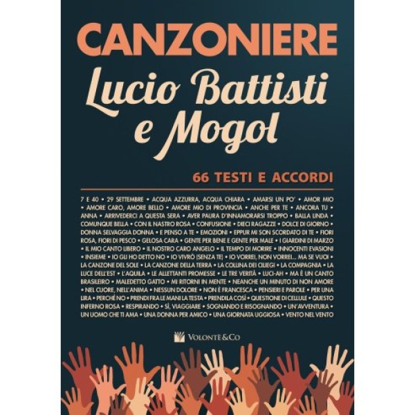 CANZONIERE LUCIO BATTISTI E MOGOL