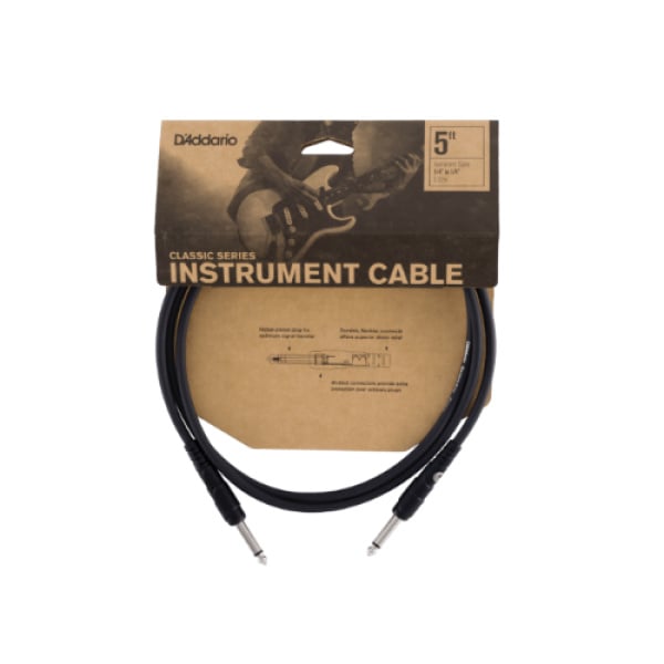 DD'ADDARIO PLANET WAVES CLASSIC SERIES INSTRUMENT CABLE STRAIGHT/90 3MT