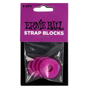 ERNIE BALL STRAP BLOCKS NICKEL (4603)