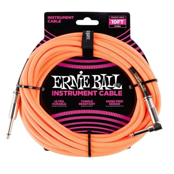 ERNIE BALL BRAIDED INSTRUMENT STRAIGHT/ANGLE 3