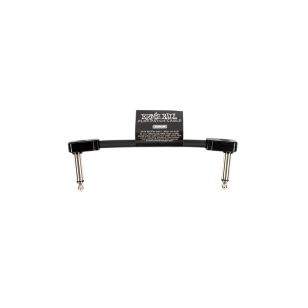ERNIE BALL FLEX PATCH CABLE BLACK 30CM