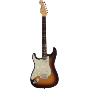 FENDER MADE IN JAPAN TRADITIONAL 60S STRATOCASTER RW LEFTY 3 COLOR SUNBURST