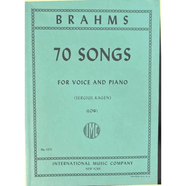 BRAHMS - 70 Songs