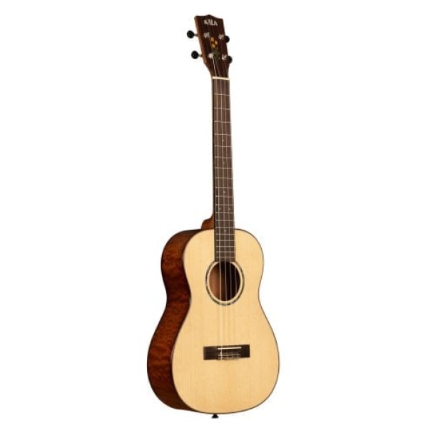 Kala KA-20TH-SQS-B - ''Solid Spruce Top Quilted Sapele'' Kala 20th Anniversary - ukulele baritono - c/borsa - LIMITED EDITIO