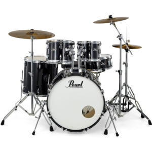 PEARL RS525SBC/C31 ROADSHOW 5 PCS JET BLACK + SABIAN CYMBALS