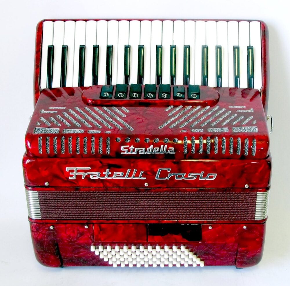 34/72 ROSSA CON ASTUCCIO FISARMONICA
