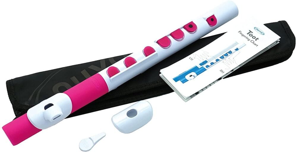 TOOT N430 WH/PINK FLAUTO TRAVERSO