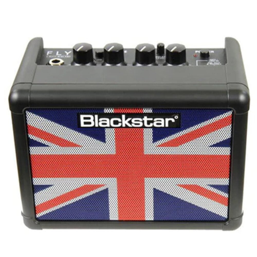 FLY3 UNION FLAG BLACK AMPLIFICATORE PORT