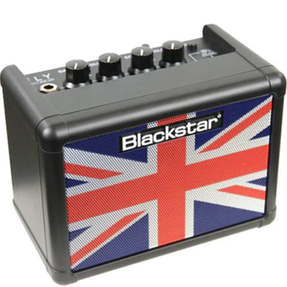 FLY3 UNION FLAG BLACK AMPLIFICATORE PORT