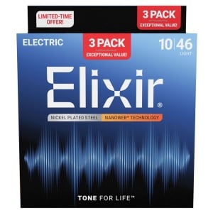 16567 3X PACK 10-46 NANOWEB NICKEL CORDE