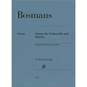 BOSMANS - Sonata for Violoncello and Piano