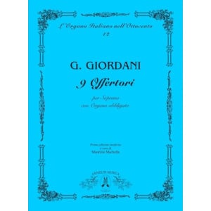 GIORDANI - 9 Offertori Per Soprano e Organo Concertato
