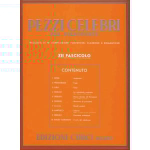 PEZZI CELEBRI PER PIANOFORTE - 12° fascicolo