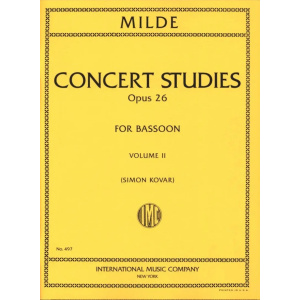 MILDE - Concert Studies op.26 vol.II