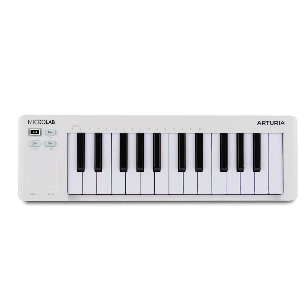 ARTURIA MICROLAB MK3 WHITE