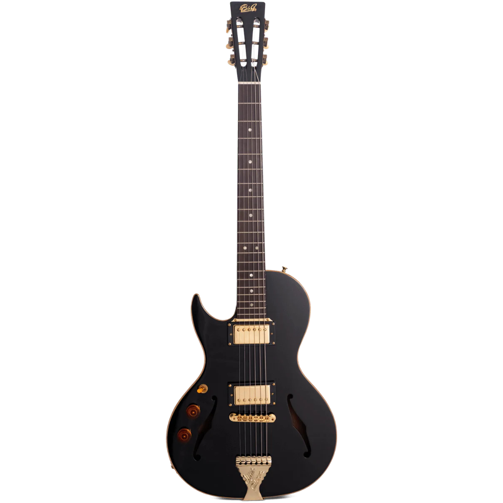 B&G CROSSROADS LITTLE SISTER CUTAWAY HUMBUCKERS MIDNIGHT OCEAN LEFT