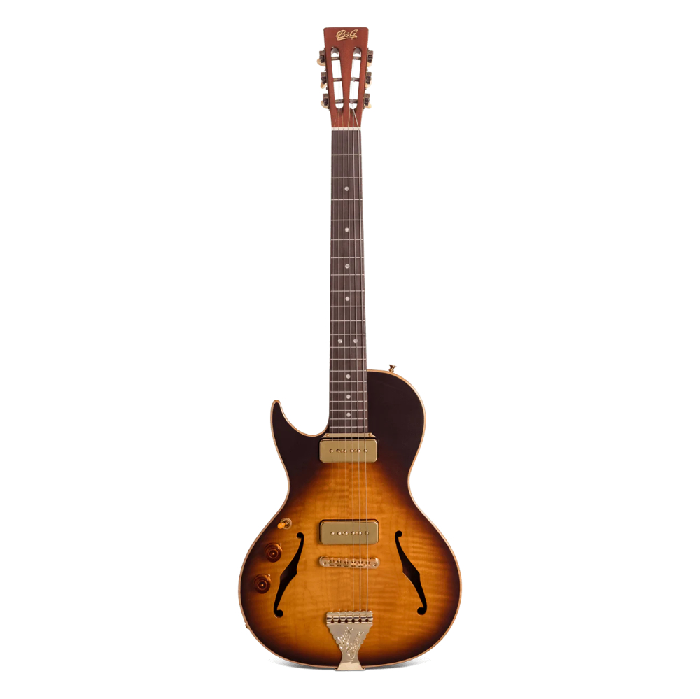 B&G CROSSROADS LITTLE SISTER CUTAWAY P90S LEFTY TOBACCO BURST