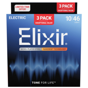 ELIXIR 16567 3PACK  MUTE 10-46 NANOWEB