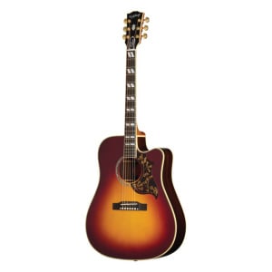 EPIPHONE INSPIRED BY GIBSON CUSTOM SHOP MODERN HUMMINGBIRD DELUXE EC AUTUMN BURST